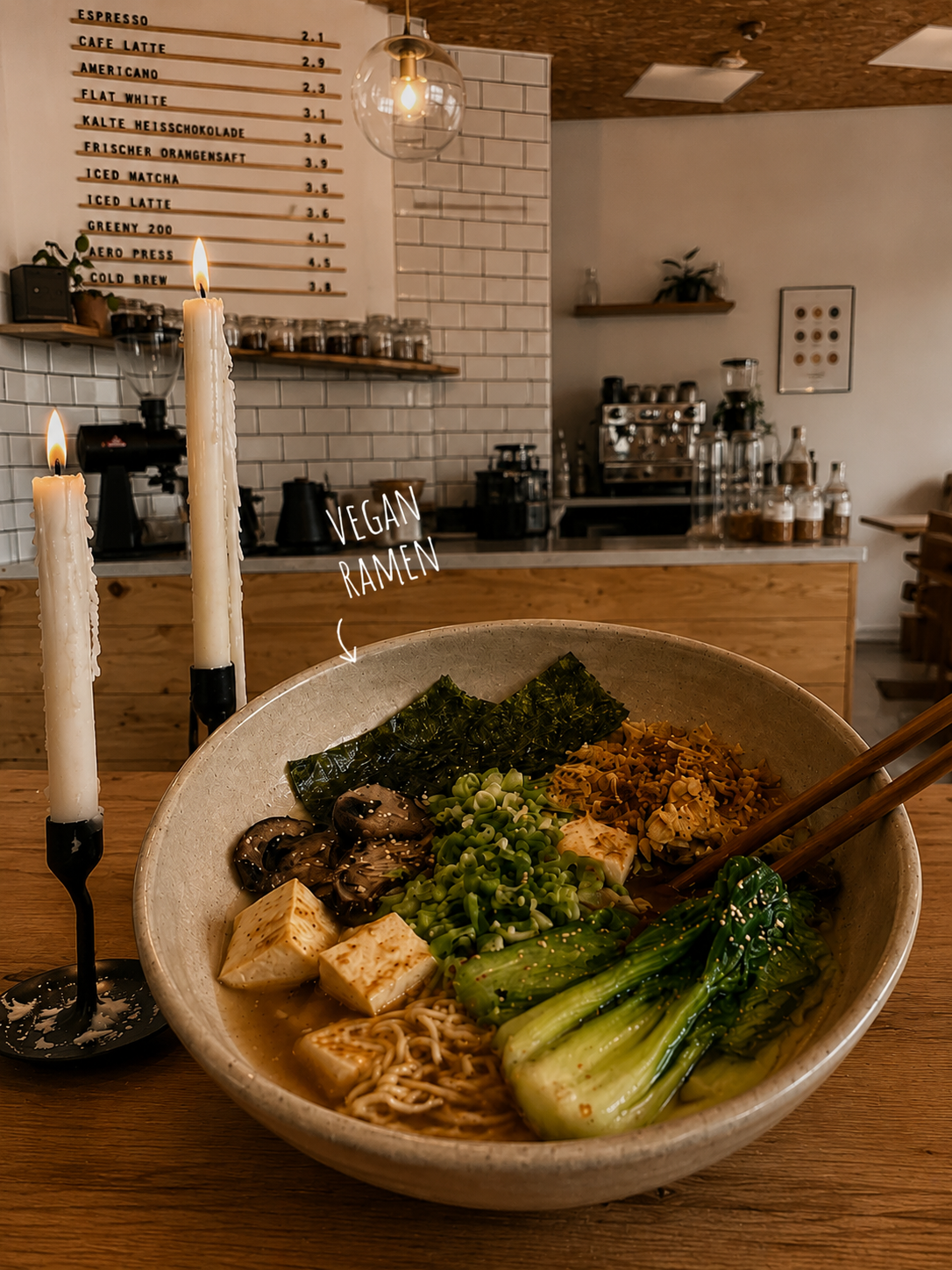 Veganer Ramen Abend